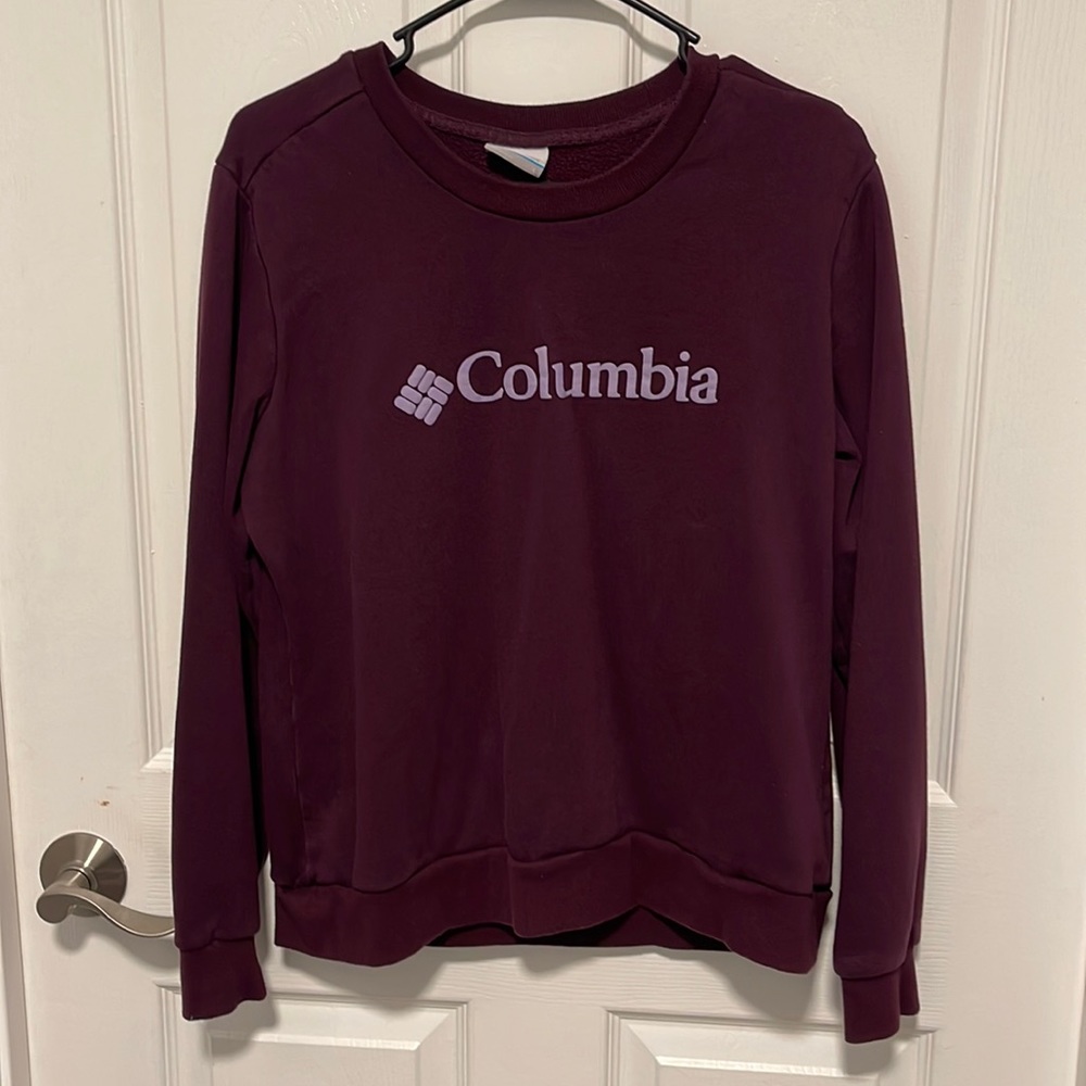 Large womens crew neck Columbia